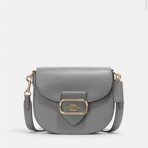 Coach Morgan Saddle Bag- Grey